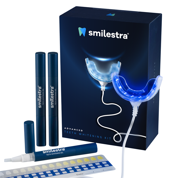 LED Teeth Whitening Kit US Made Rapid Smile Brightener Product L WBOC