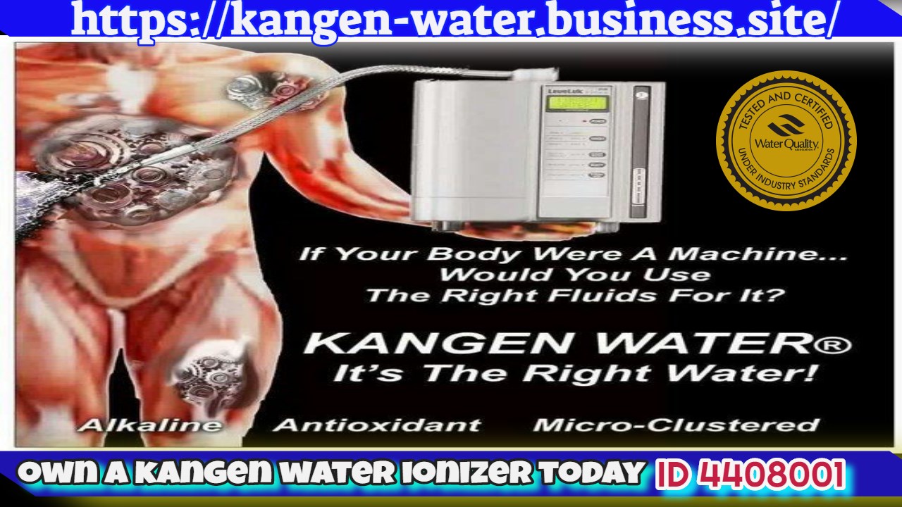 kangen antioxidant water